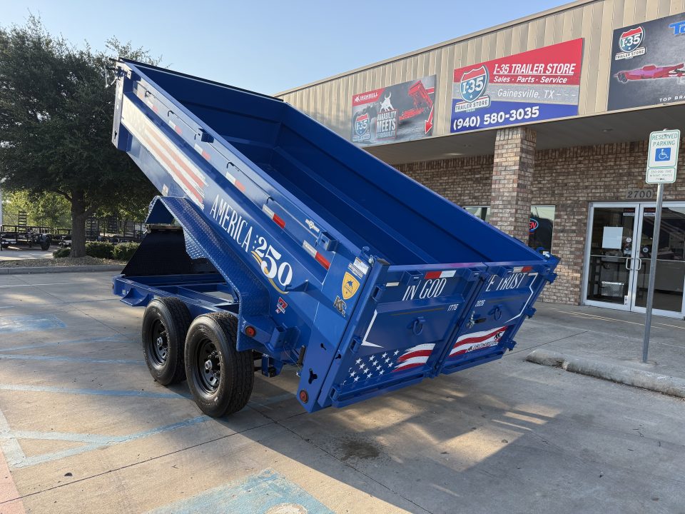 New 2027 IRON BULL DWB14 Dump Trailer 14'X83"