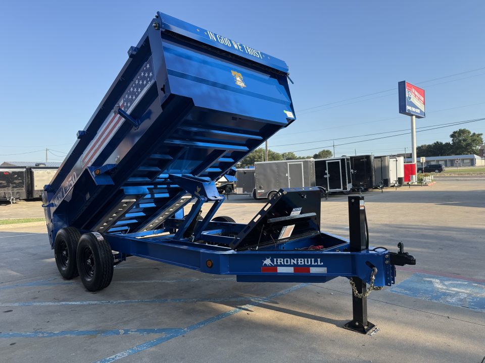 New 2027 IRON BULL DWB14 Dump Trailer 14'X83"
