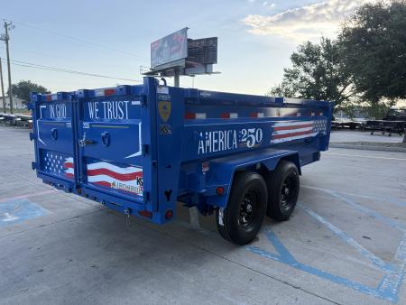 New 2027 IRON BULL DWB14 Dump Trailer 14'X83"