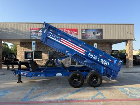 New 2027 IRON BULL DWB14 Dump Trailer 14'X83"