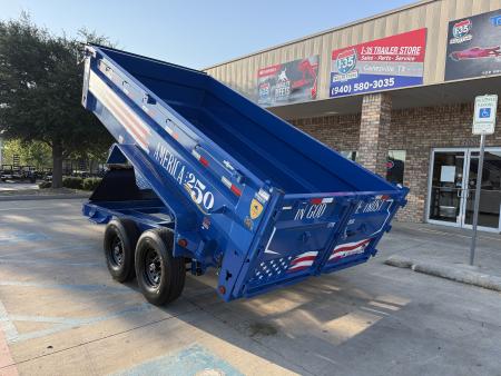 New 2027 IRON BULL DWB14 Dump Trailer 14'X83"