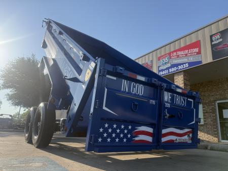 New 2027 IRON BULL DWB14 Dump Trailer 14'X83"