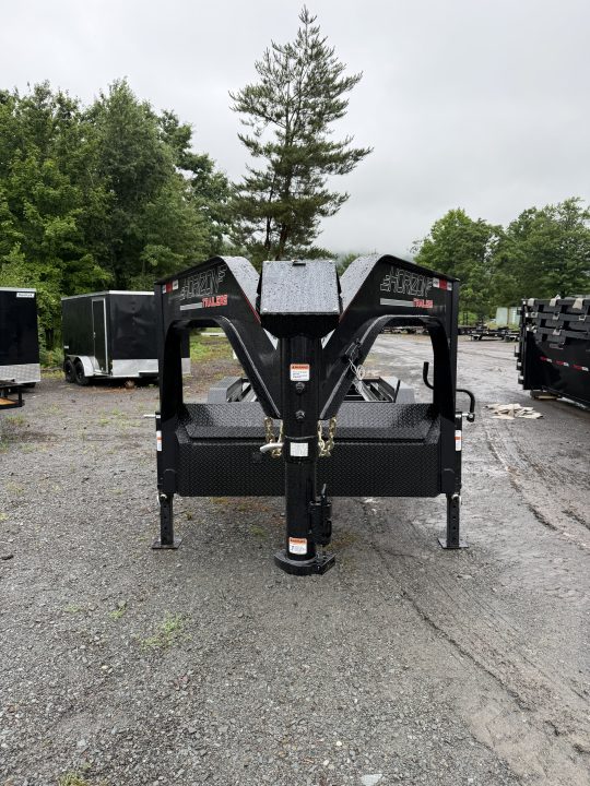 New 2026 Horizon Trailers RDZ 16' 15.7K GVWR Gooseneck Roll Off Trailer with THREE 14.5 Cubic Yard Bins