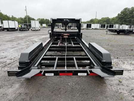 New 2026 Horizon Trailers RDZ 16' 15.7K GVWR Gooseneck Roll Off Trailer with THREE 14.5 Cubic Yard Bins
