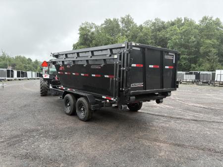 New 2026 Horizon Trailers RDZ 14' 15.7K GVWR Bumper Pull Roll Off Trailer with TWO 12.5 cubic yard Bins