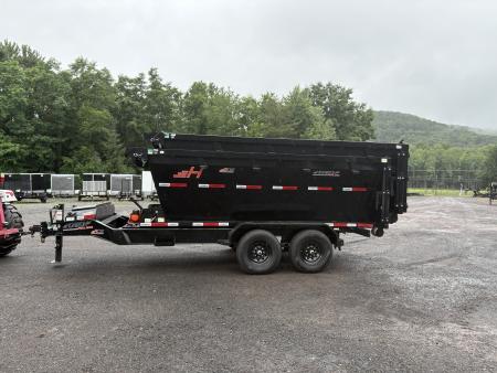 New 2026 Horizon Trailers RDZ 14' 15.7K GVWR Bumper Pull Roll Off Trailer with TWO 12.5 cubic yard Bins