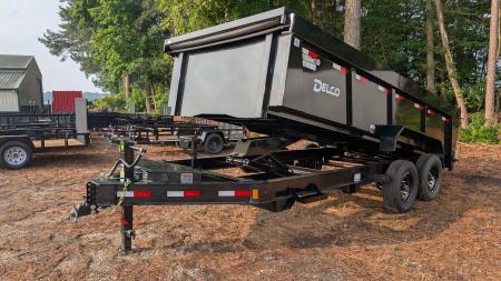 New 2026 Delco Trailers 83x16 3' Dump Trailer
