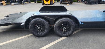 New 7 x 20 BWISE Hydraulic Tilt Bed Car Hauler Car / Racing Trailer 10k
