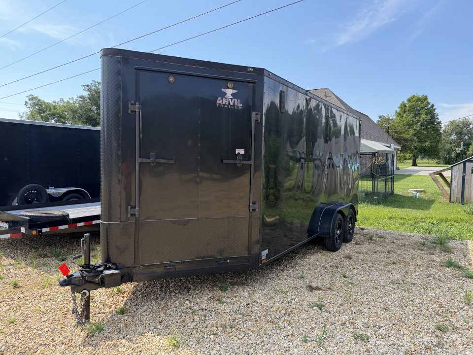 Used 2023 Anvil USED 7x16 Cargo / Enclosed Trailer