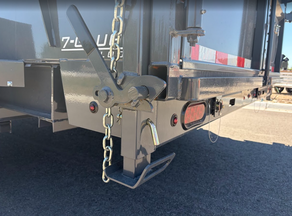 New 2026 Lamar 7x14 14k Telescopic Dump Trailer