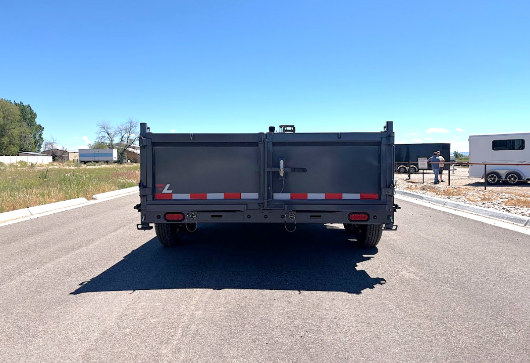 New 2026 Lamar 7x14 14k Telescopic Dump Trailer