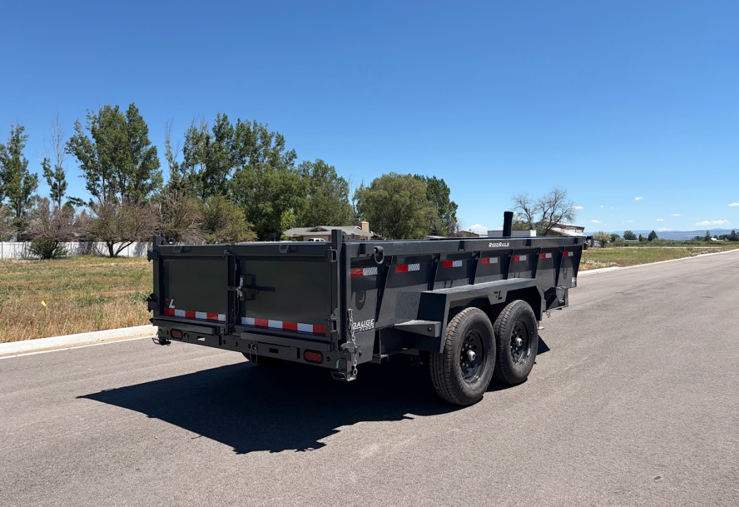 New 2026 Lamar 7x14 14k Telescopic Dump Trailer