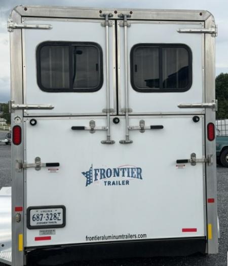Used 2016 Frontier Trailers 2H Straight Load Tack
