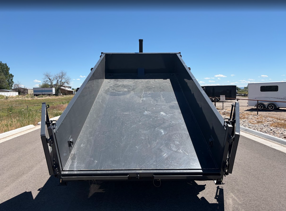 New 2026 Lamar 7x14 14k Telescopic Dump Trailer