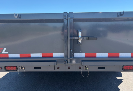 New 2026 Lamar 7x14 14k Telescopic Dump Trailer