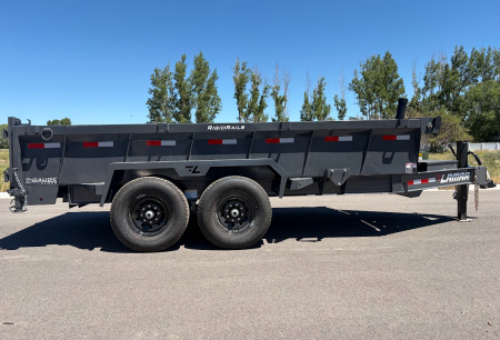 New 2026 Lamar 7x14 14k Telescopic Dump Trailer