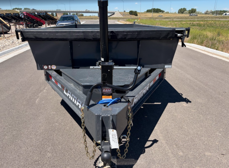 New 2026 Lamar 7x14 14k Telescopic Dump Trailer