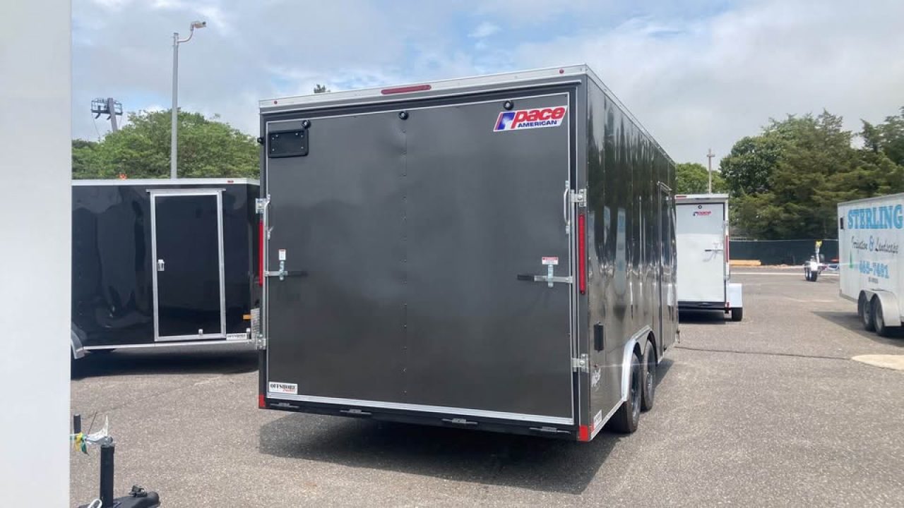 New 2026 Pace American 8.5x18 Cargo / Enclosed Trailer