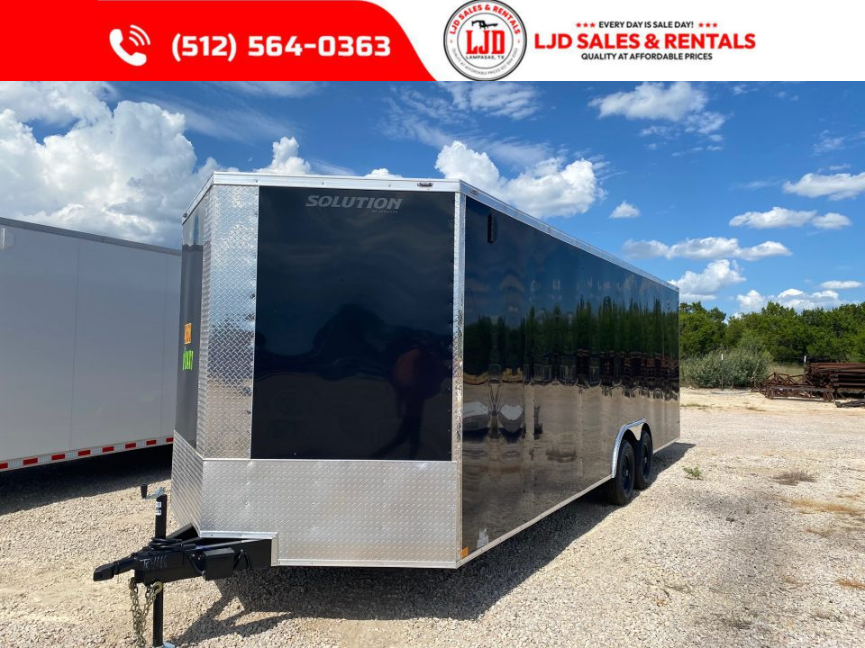 New 2026 Stallion - 8'5" X 24' X 7' - 5200LB AXLES Cargo / Enclosed Trailer