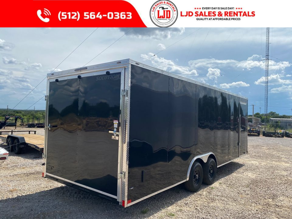 New 2026 Stallion - 8'5" X 24' X 7' - 5200LB AXLES Cargo / Enclosed Trailer