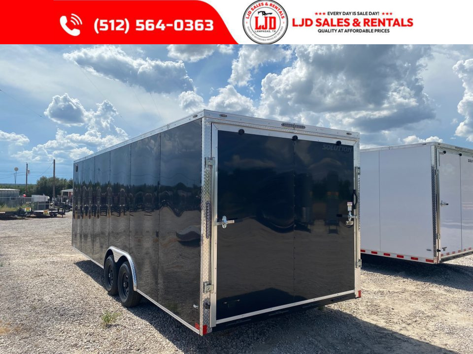New 2026 Stallion - 8'5" X 24' X 7' - 5200LB AXLES Cargo / Enclosed Trailer