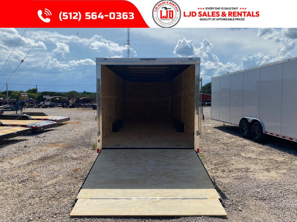 New 2026 Stallion - 8'5" X 24' X 7' - 5200LB AXLES Cargo / Enclosed Trailer