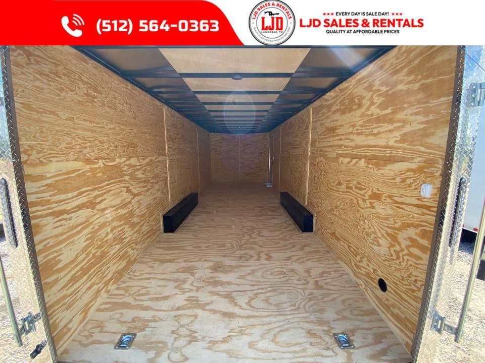 New 2026 Stallion - 8'5" X 24' X 7' - 5200LB AXLES Cargo / Enclosed Trailer