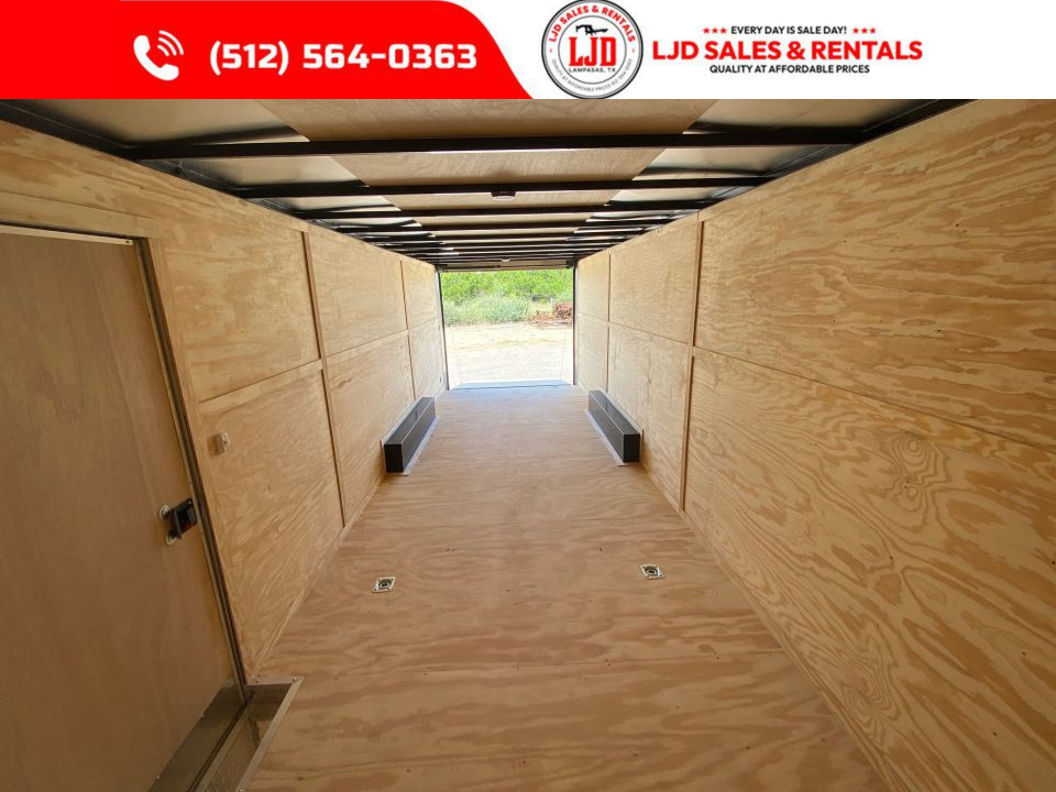 New 2026 Stallion - 8'5" X 24' X 7' - 5200LB AXLES Cargo / Enclosed Trailer