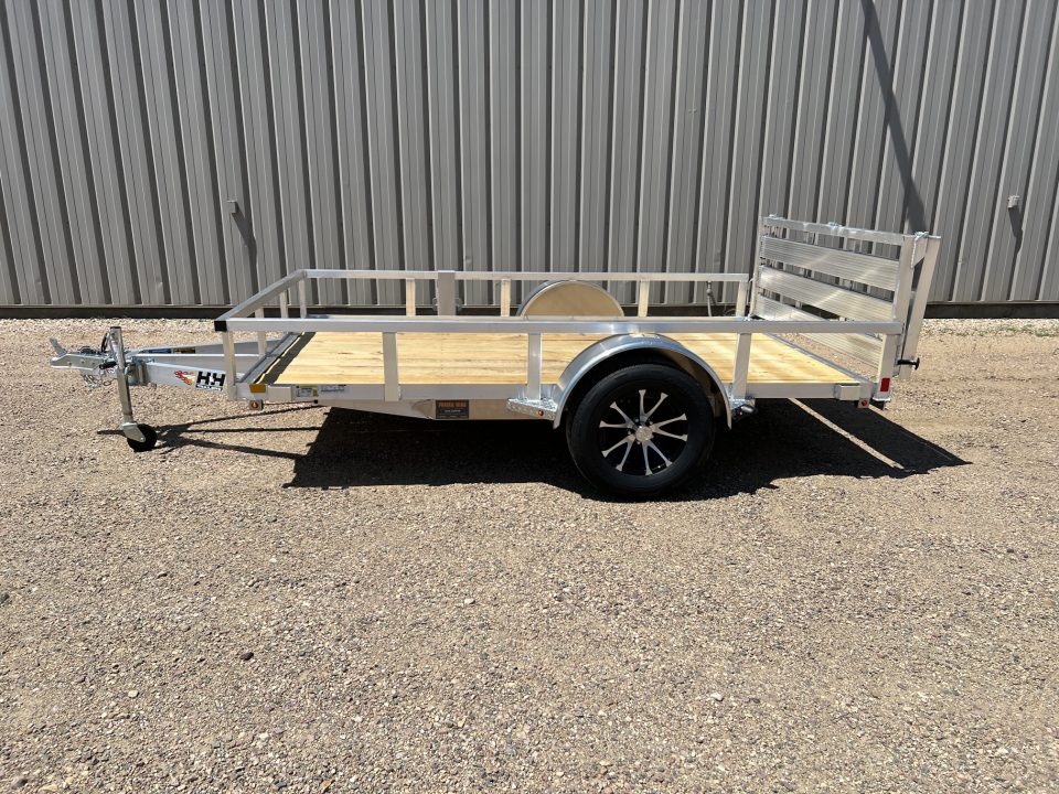 New 2026 H&H Trailers 10' Aluminum Utility Trailer