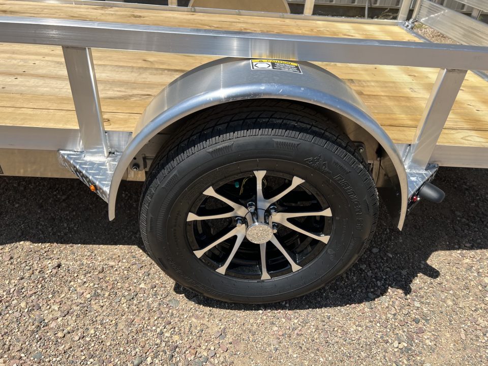 New 2026 H&H Trailers 10' Aluminum Utility Trailer