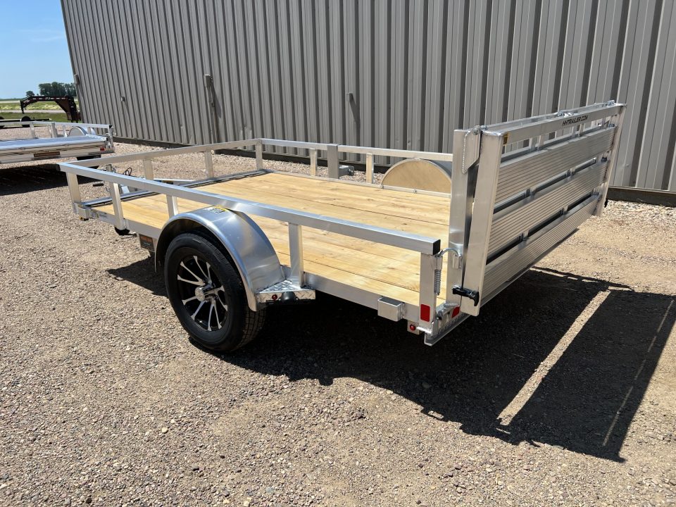 New 2026 H&H Trailers 10' Aluminum Utility Trailer