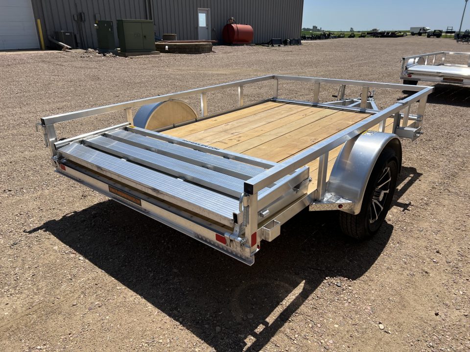 New 2026 H&H Trailers 10' Aluminum Utility Trailer