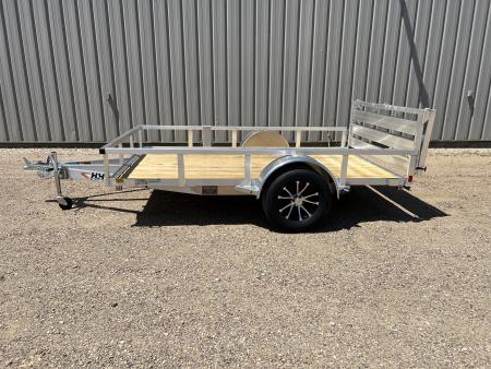New 2026 H&H Trailers 10' Aluminum Utility Trailer