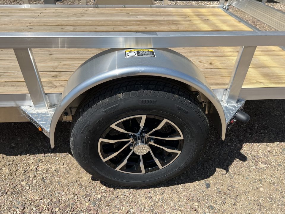 New 2026 H&H Trailers 10' Aluminum Utility Trailer