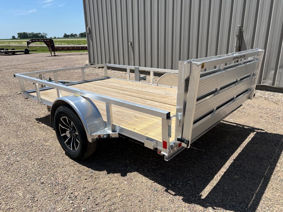 New 2026 H&H Trailers 10' Aluminum Utility Trailer
