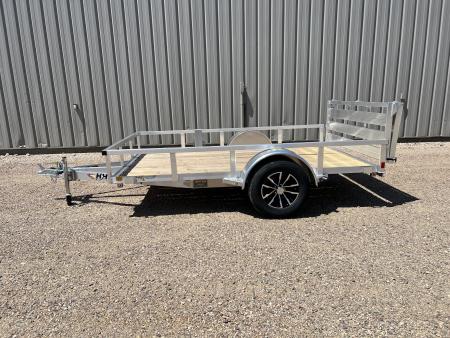 New 2026 H&H Trailers 10' Aluminum Utility Trailer