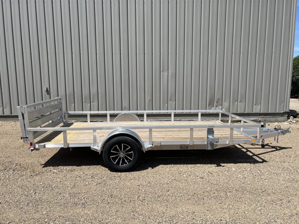 New 2026 H&H Trailers 14' Aluminum Utility Trailer