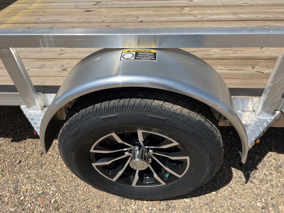 New 2026 H&H Trailers 14' Aluminum Utility Trailer