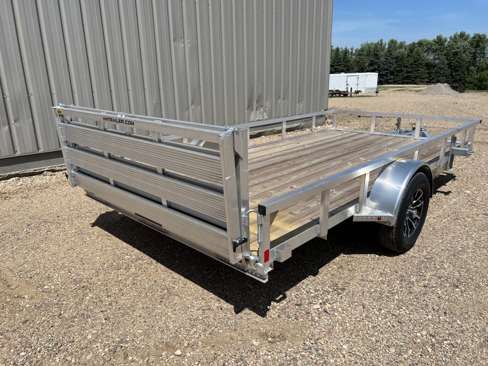 New 2026 H&H Trailers 14' Aluminum Utility Trailer