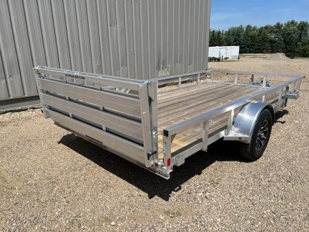 New 2026 H&H Trailers 14' Aluminum Utility Trailer