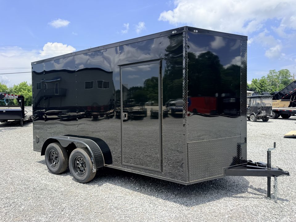 New 2026 Cargo United 7x14 TA (7FT HT) BLACKOUT .80 Polycore Cargo / Enclosed Trailer