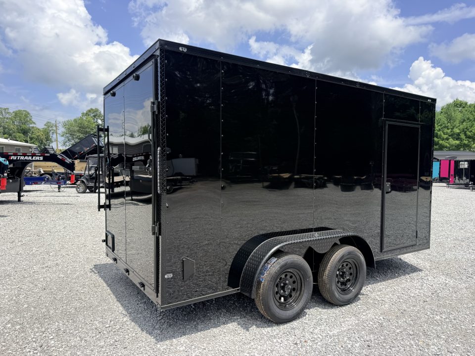 New 2026 Cargo United 7x14 TA (7FT HT) BLACKOUT .80 Polycore Cargo / Enclosed Trailer