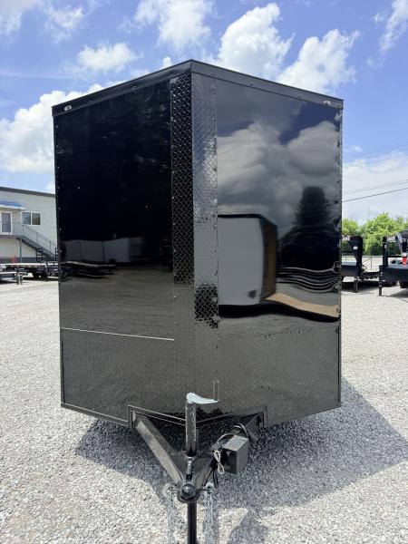 New 2026 Cargo United 7x14 TA (7FT HT) BLACKOUT .80 Polycore Cargo / Enclosed Trailer