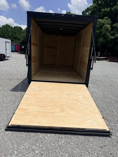 New 2026 Cargo United 7x14 TA (7FT HT) BLACKOUT .80 Polycore Cargo / Enclosed Trailer