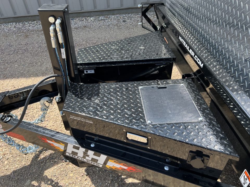 New 2026 H&H Trailers 22' Speed Loader Tilt Trailer