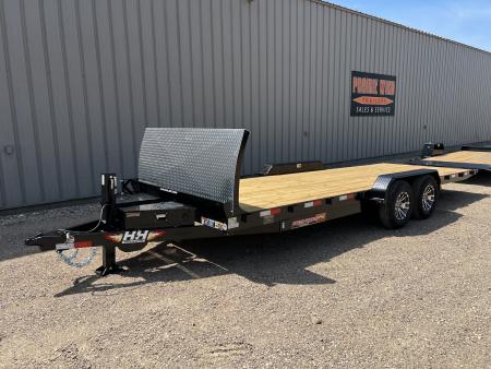 New 2026 H&H Trailers 22' Speed Loader Tilt Trailer