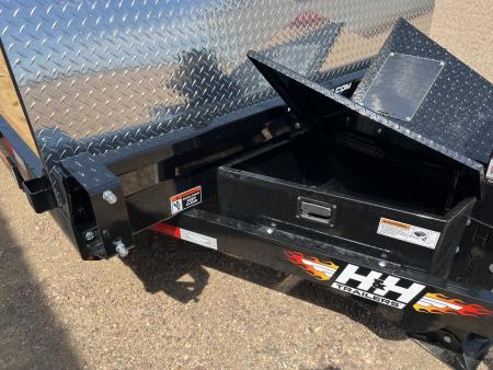 New 2026 H&H Trailers 22' Speed Loader Tilt Trailer