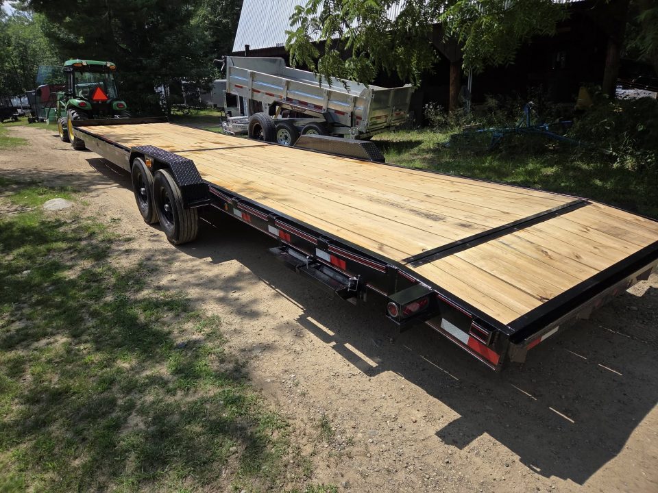 New 2026 Triple R Trailers 7x36 open car hauler one stop trailers Flatbed Trailer