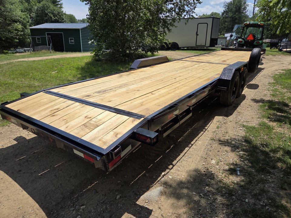 New 2026 Triple R Trailers 7x36 open car hauler one stop trailers Flatbed Trailer