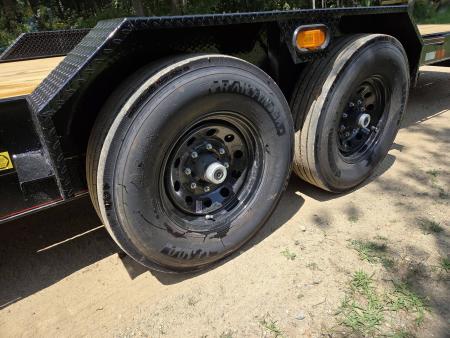 New 2026 Triple R Trailers 7x36 open car hauler one stop trailers Flatbed Trailer